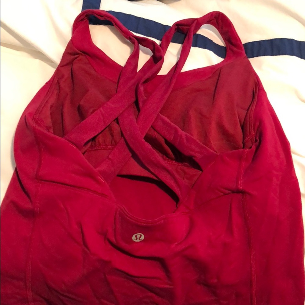 Berry colored top